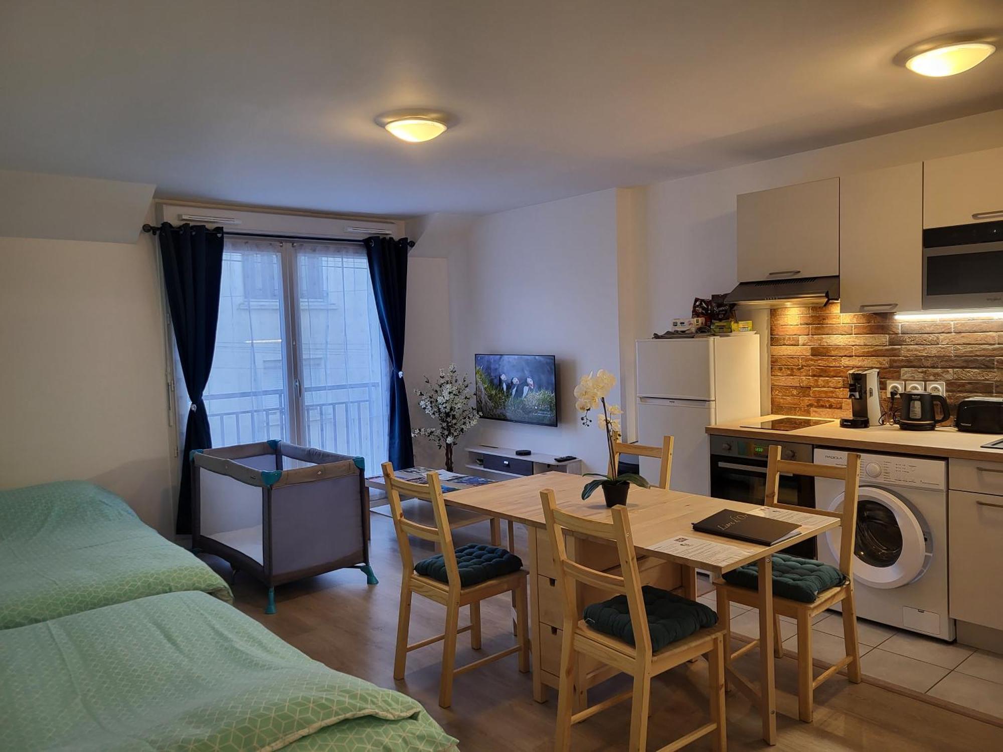 Studio Cosy A 5 Minutes De Disneyland Paris Chalifert Exterior photo